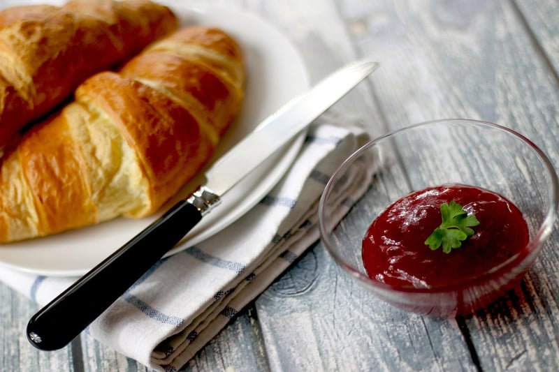 Breakfast Croissant Eat Food